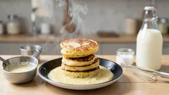 Placki na kefirze z sodą: przepis na puszyste placuszki, które zawsze rosną